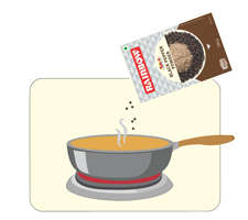 Black Pepper Powder Application