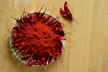 Chilli Powder Application