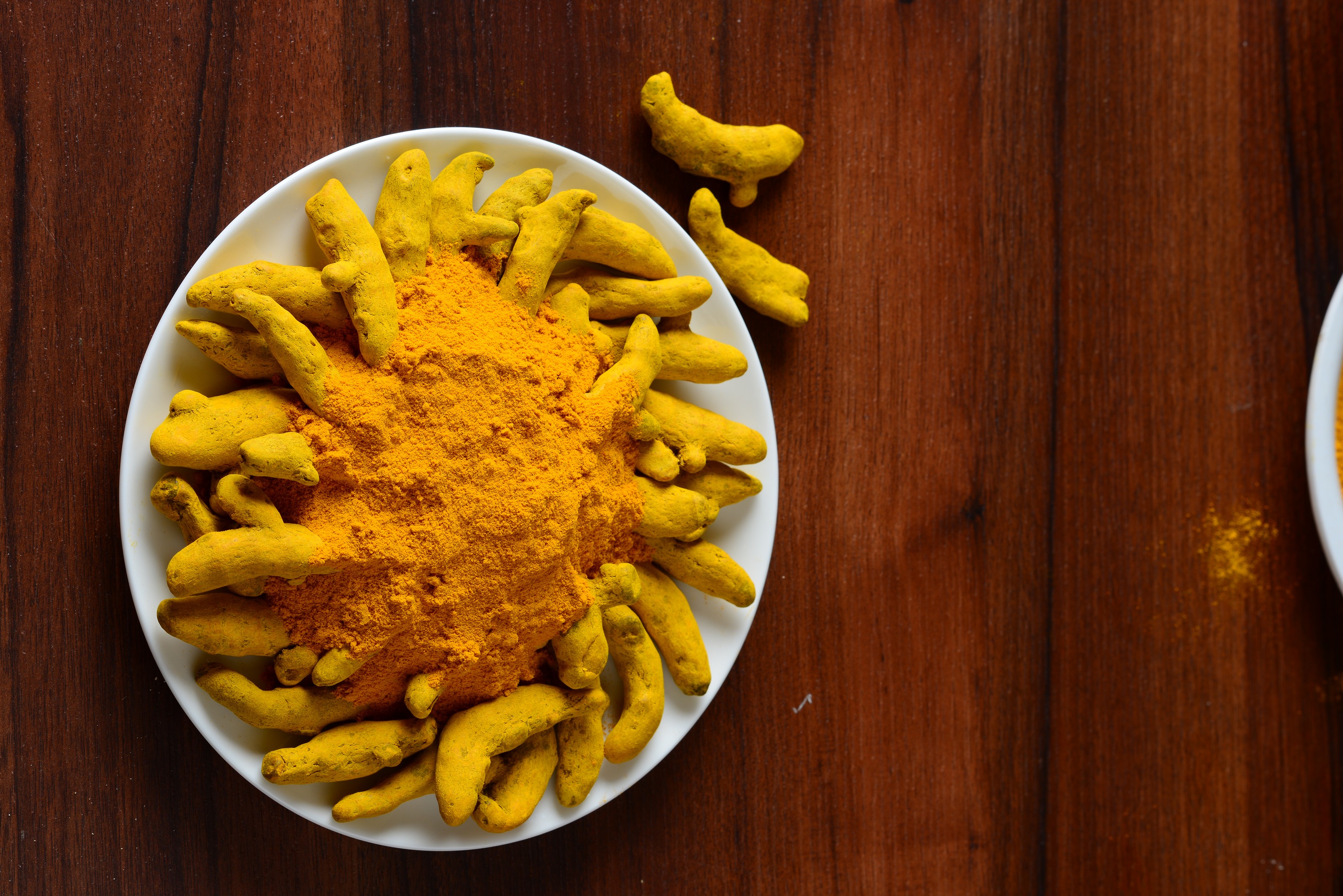 Turmeric Powder Application